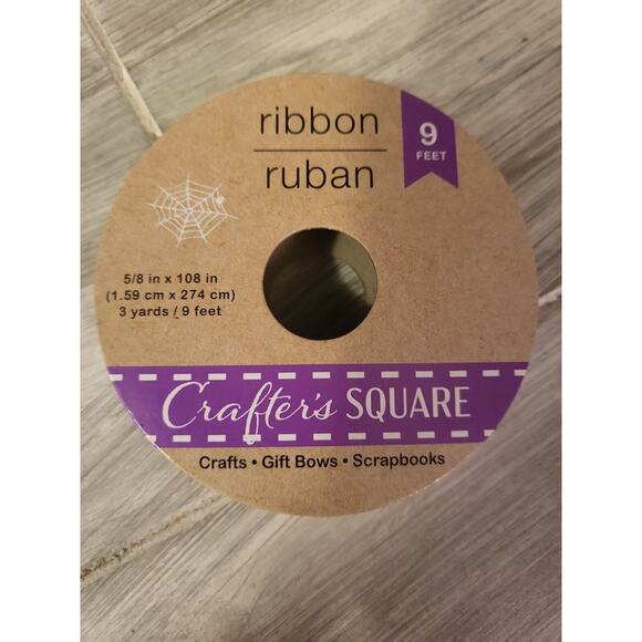 2 Rolls Halloween Day of the Dead Sugar Skull Ribbon Día De Los Muertos NEW - Picture 5 of 5